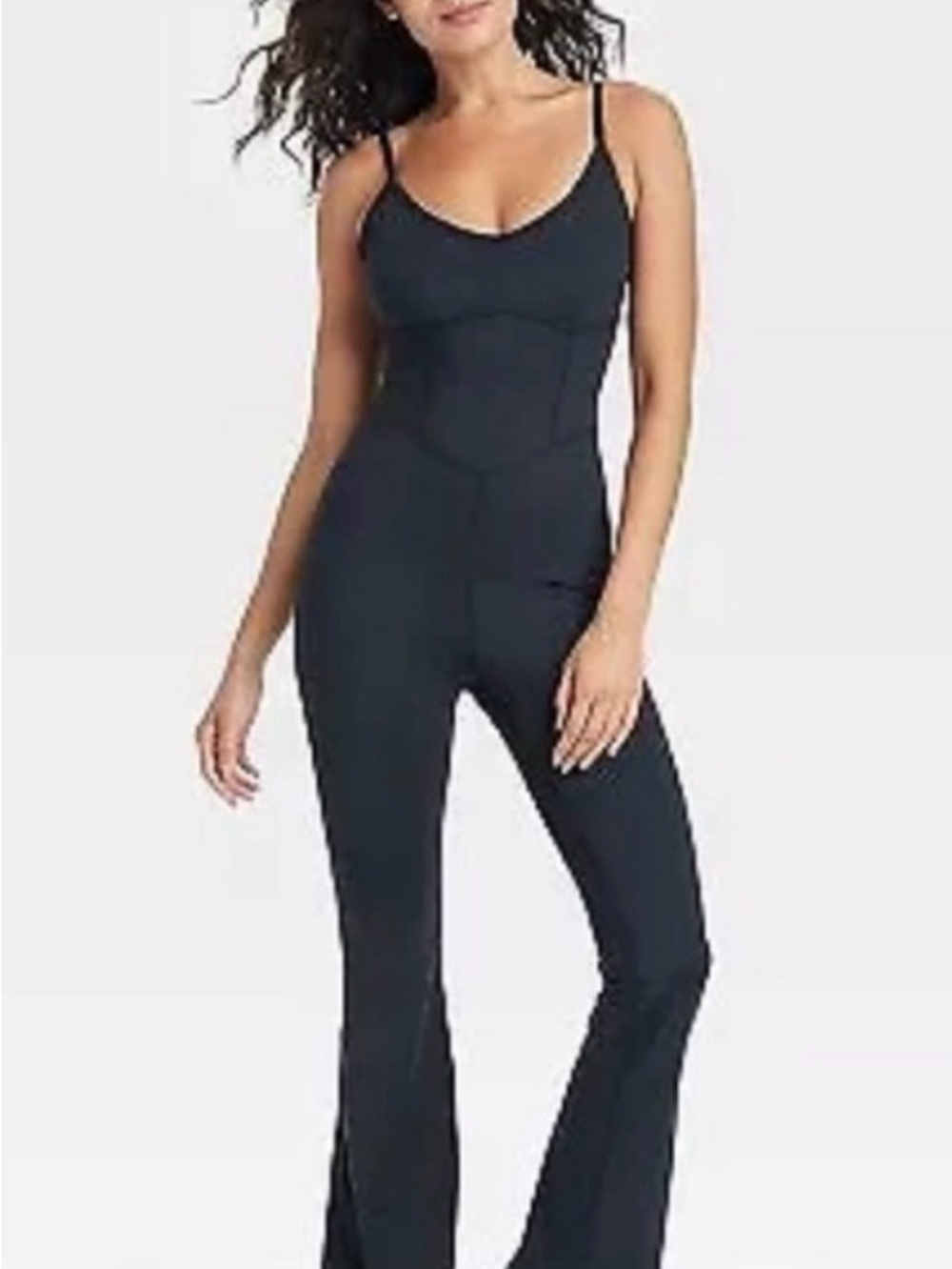 NWT JOYLAB FLARELEG
BLACK WORKOUT YOGA
CASUAL JUMPSUIT S